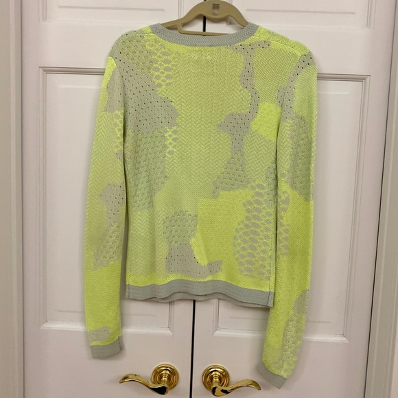 Opening Ceremony Neon Yellow Knit Sweater - Picture 5 of 14